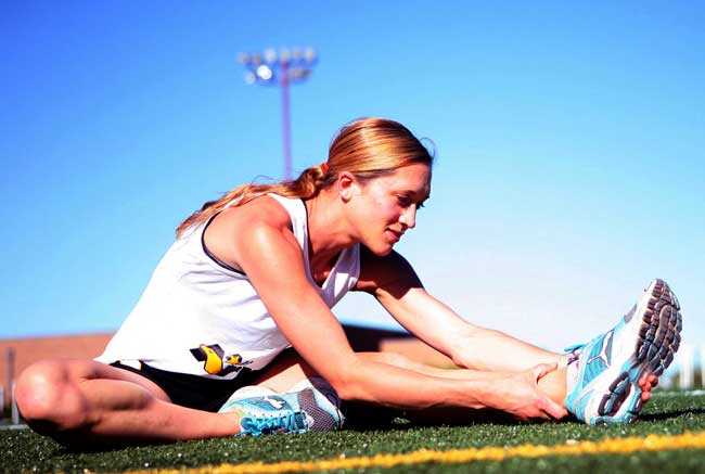 "leg stretching good for heart"