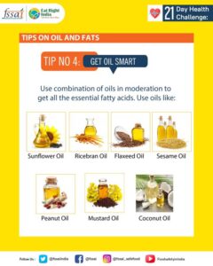 "FSSAI cooking oil tips"