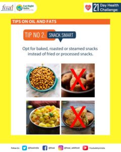 "FSSAI cooking oil tips"