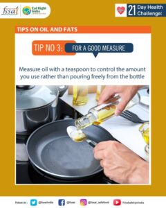 "FSSAI: cooking oil tips"