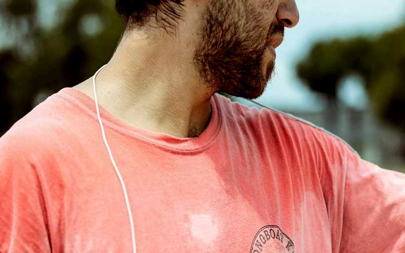 "device to detect stress in sweat"