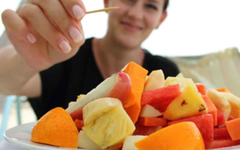 Eating more fruits and vegetables linked to less stress