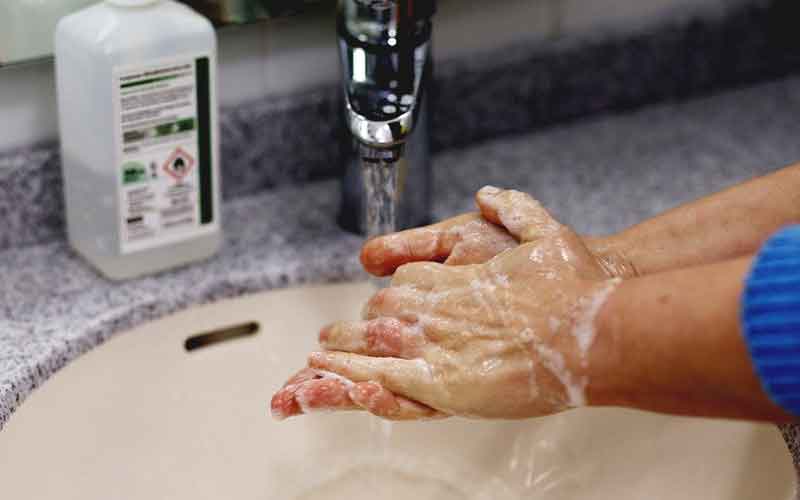 Hand washing can effectively eliminate new coronavirus variants