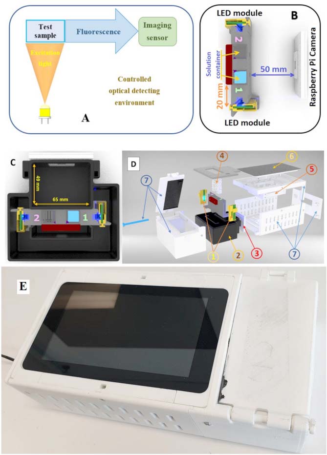 Scientists develop a fluorescent sensing based portable biosensor device for early detection of chronic kidney disease