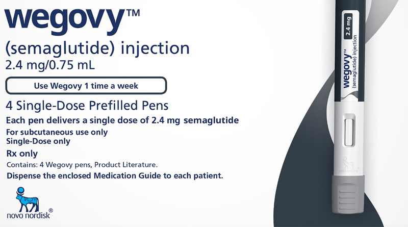 Wegovy reduces major adverse cardiovascular events risk by 20% in adults with overweight or obesity